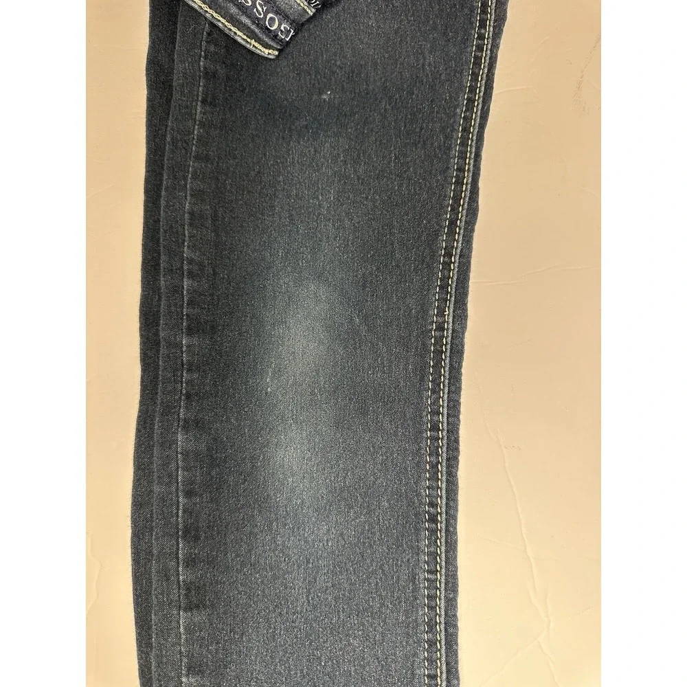 Vigoss Skinny Jeans Girls 12 Dark‎ Wash Stretch Denim Blue School 5-Pocket
